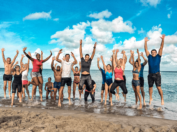 straight line swimming community
