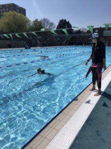 Breathing triathlon training 